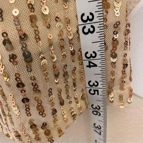 Forever 21 Plus Size all Sequin slip Dress spaghetti strap NYE 0X US 12 - Picture 4 of 12